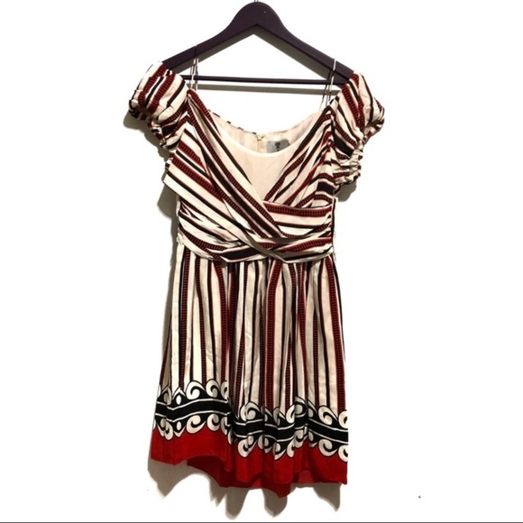 ANNA SUI x Target Silk Retro Print Mini Dress - Picture 3 of 10